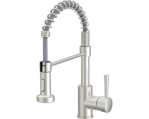Küchenarmatur TIBER edelstahl matt 147207