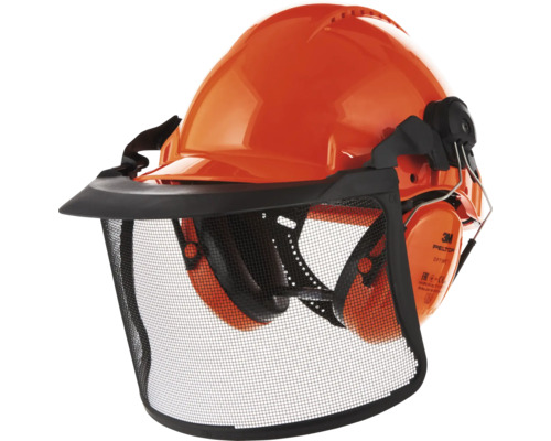 Combinaison sylviculture 3M™ casque de protection orange
