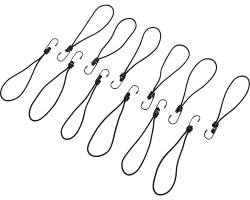 Ensemble de tendeurs élastiques avec crochets