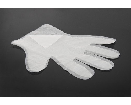Gant jetable en plastique