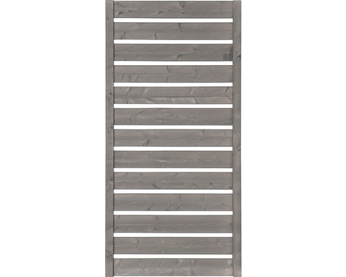 Élément partiel Twist 90 x 135 cm bicolore gris clair blanc