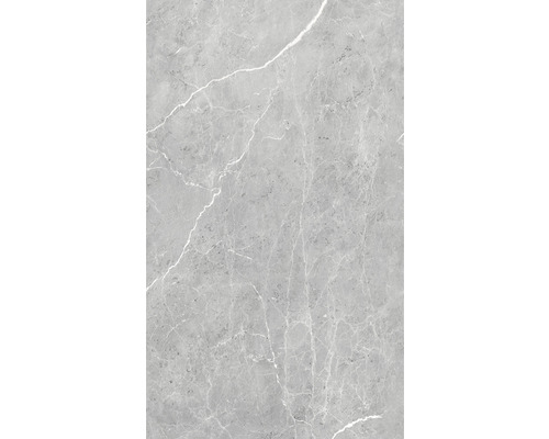 Panneau mural de douche Crédence de cuisine Paroi arrière de lavabo BREUER - marbre mat satiné 255 x 150 cm 9482546000099