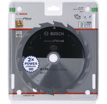 Bosch Kreissägeblatt Standard for Wood, Durchmesser 190 Millimeter