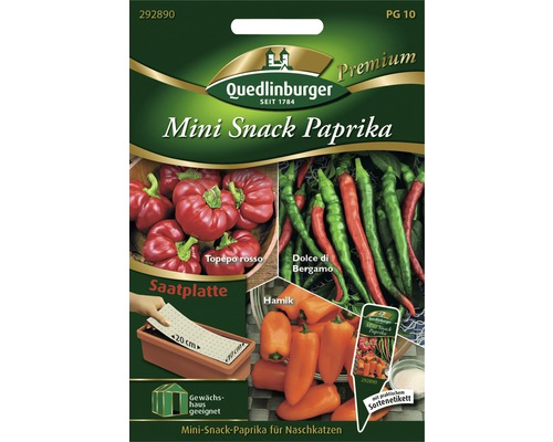 Paprika Mini Snack Gemüsesamen