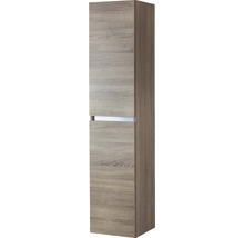 Hochschrank aus Holz für das Badezimmer