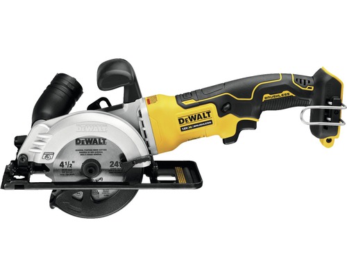 Scie circulaire portative DeWalt, lame de 11,4 cm, moteur sans balais