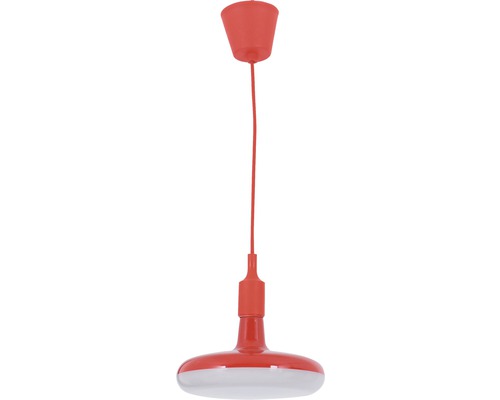 Suspension rouge avec fixation