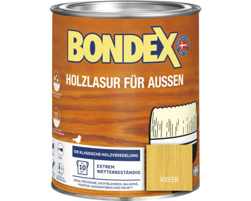 Lasure pour bois BONDEX pin 750 ml