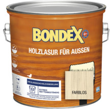 Holzlack für Außenbereiche von Bondex, farblos