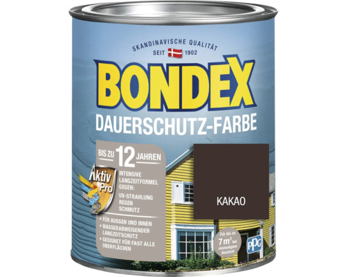 Peinture de protection longue durée Bondex cacao en pot