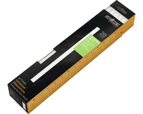 Bâtons de colle Steinel 300 mm UNIVERSAL 600 g 20 pièces Bâtons de colle Steinel 300 mm UNIVERSAL 600 g 20 pièces