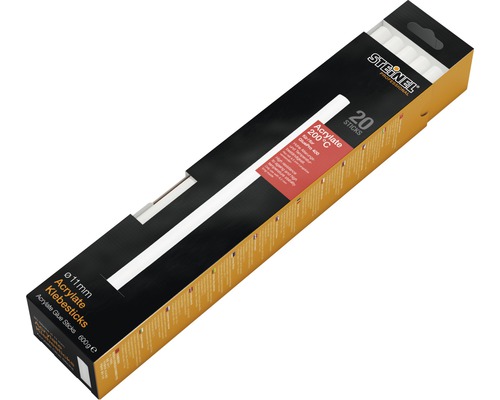 Bâtons de colle Steinel 300 mm ACRYLATE colle spéciale 600 g 20 pièces