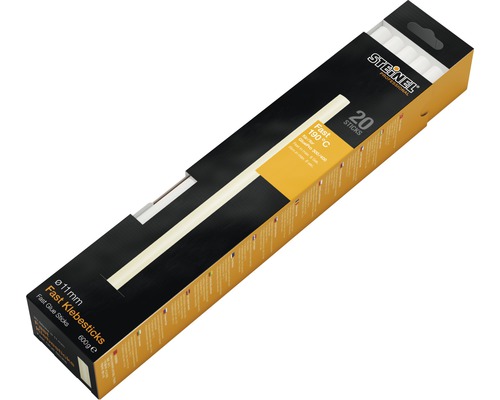 Bâtons de colle Steinel 300 mm FAST colle spéciale 600 g 20 pièces Bâtons de colle Steinel 300 mm FAST colle spéciale 600 g 20 pièces