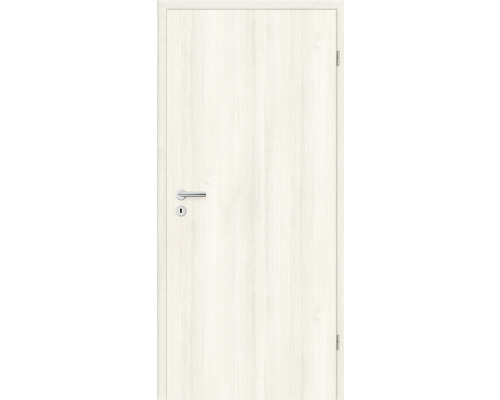 Porte intérieure blanche avec poignée de porte