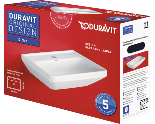 Emballage de lavabo Duravit D-Neo