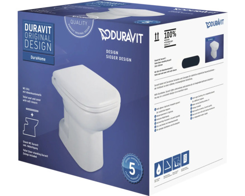 Emballage WC sur pied Duravit DuraHome