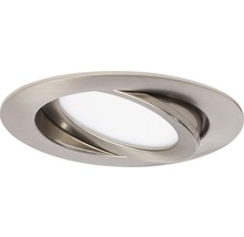 LED Einbauleuchten-Set 3-tlg IP23 3x7W 3x600 lm 4000 K nickel/matt Ø 10,6/8,6 cm 230V