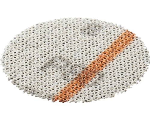 Tissu rond en plastique avec marquage diagonal