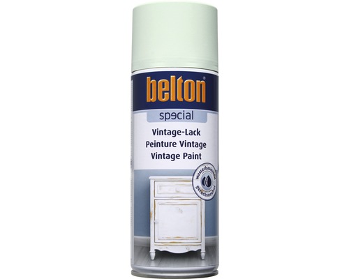 Peinture en bombe aérosol Belton Special Vintage bleu ciel brillante 400 ml