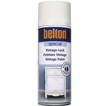Peinture en bombe aérosol Belton Special Vintage blanc antique brillante 400 ml