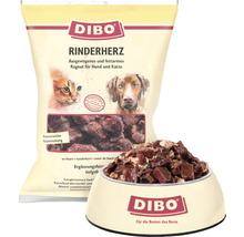 Aliments bruts pour animaux DIBO® cœur de bœuf 500 g surgelés-thumb-0