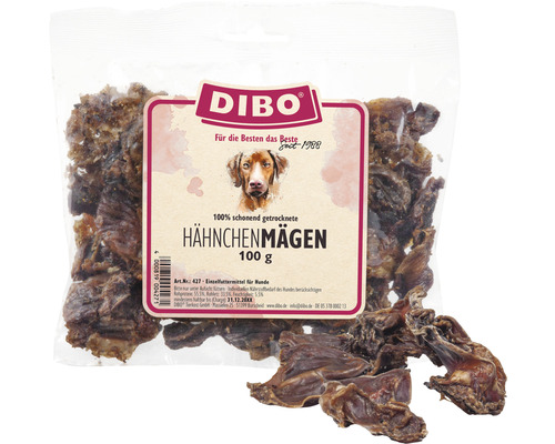 En-cas pour chiens DIBO® estomacs de poulet 100 g