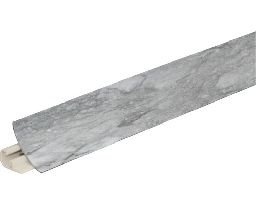 Joint d'étanchéité mural Black 23 K5577 longueur : 635 mm Plinthe aspect marbre