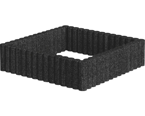 Quadratisches Hochbeet aus Kunststoff