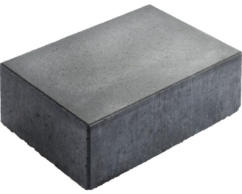 Bloc de marche en béton anthracite 50x35x16 cm