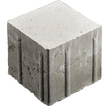 Pavé en béton avec surface rainurée