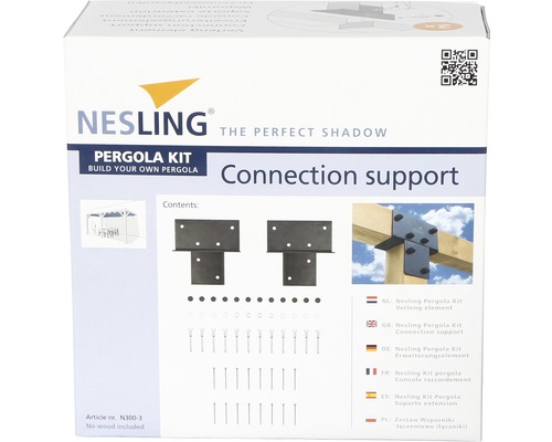 Nesling Pergola Bausatz Verbindungselement Verpackung