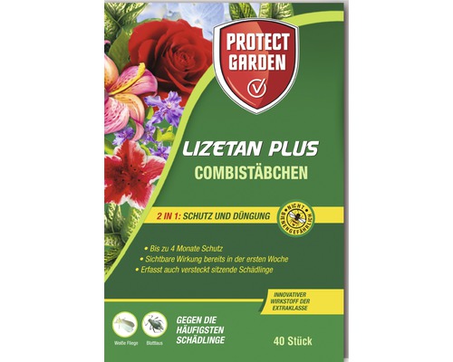 Bâtonnets contre les parasites des plantes Protect Garden Lizetan Plus 40 pièces