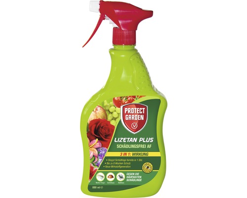 Schädlingsfrei Protect Garden Lizetan Plus anwendungsfertig 800 ml Protect Garden Lizetan Plus Schädlingsfrei AF Schädlingsbekämpfungsmittel in einer 800 ml Sprühflasche