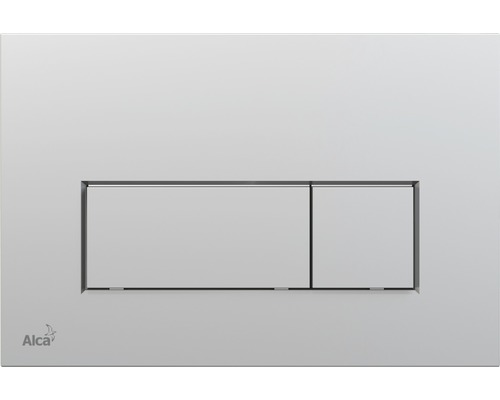 Plaque de commande Alca THIN plaque mat / touche chrome mat M572