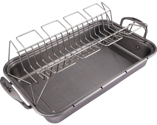 Rôtissoire de gril avec support pour volaille