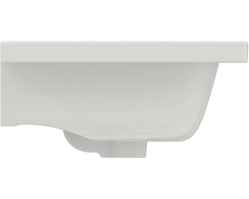 Keramikwaschbecken, Seitenansicht