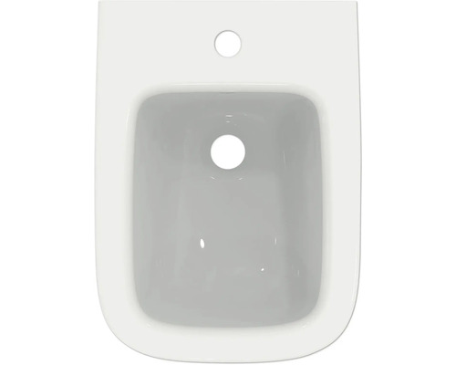 Bidet aus Keramik, Aufsicht