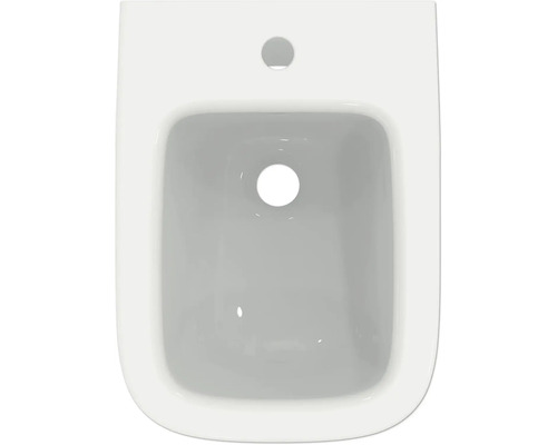 Bidet aus Keramik, Aufsicht