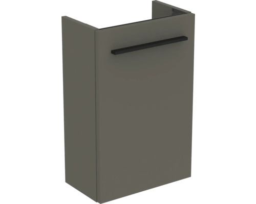 Meuble sous vasque Ideal Standard i.life S lxhxp 35,4 x 55,5 cm x 20,2 cm couleur de façade gris quartz mat T5302NG sans poignée