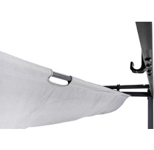 Vue détaillée d''un toit de pavillon avec armature