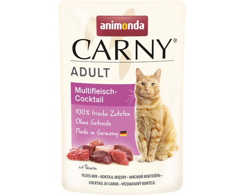 Pâtée pour chat animonda Carny Adult Multi-Cocktail 85 g