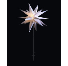 Weihnachtsstern mit Stab für den Aussenbereich