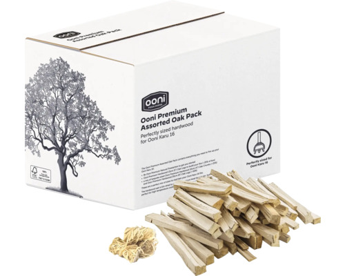 Kit Premium Ooni pour bois rond avec allume-feu