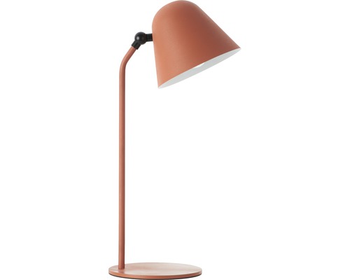 Tischleuchte aus Metall mit konischem Schirm