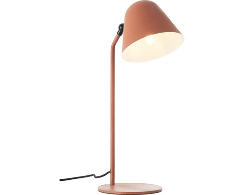 Terrakottafarbene Tischleuchte