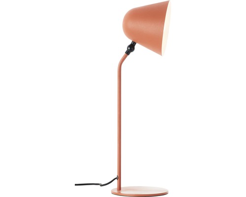 Tischleuchte aus Metall mit verstellbarem Lampenschirm