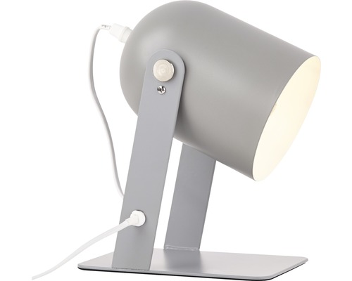 Graue Tischleuchte