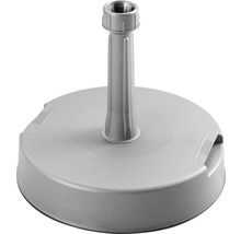 Support de parasol gris en plastique