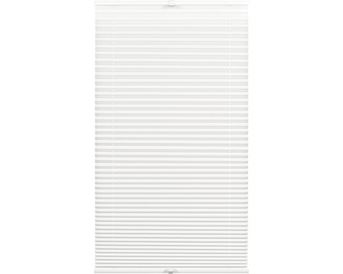 Store plissé tamisant Wohnidee 100x130 cm blanc