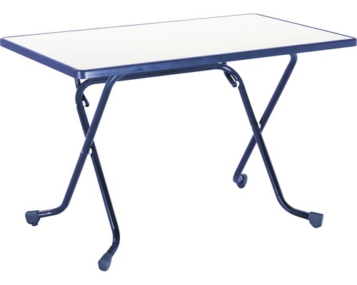 Table pliante Best 70 x 110 H 70 cm bleu